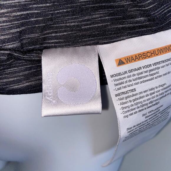 Boppy Teething Scarf Heathered Gray Baby Infant * - Picture 3 of 4